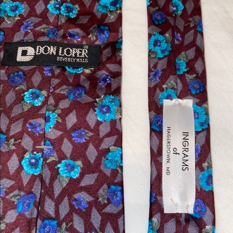 Don Loper Beverly Hills Silk Tie